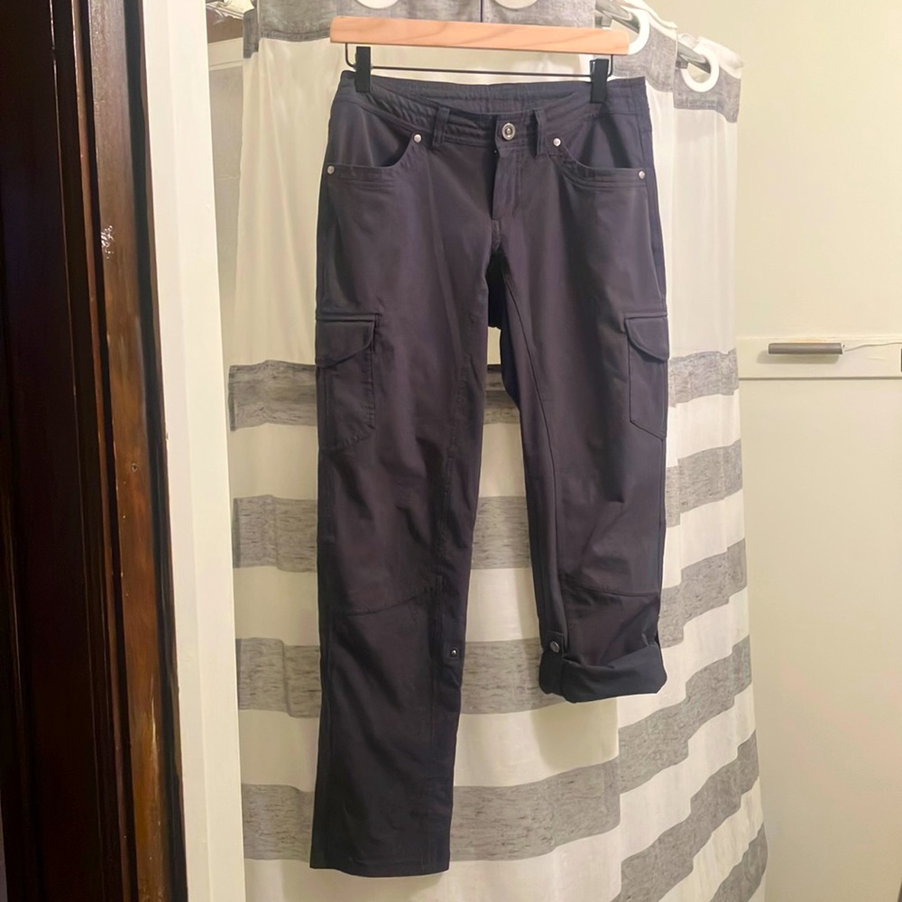 Kuhl Freeflex Roll-up grey hiking pant size 4 short/petite